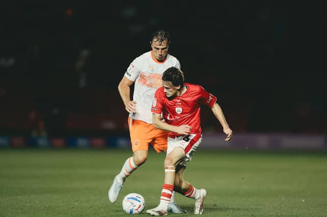 Blackpool took on Barnsley at Oakwell.