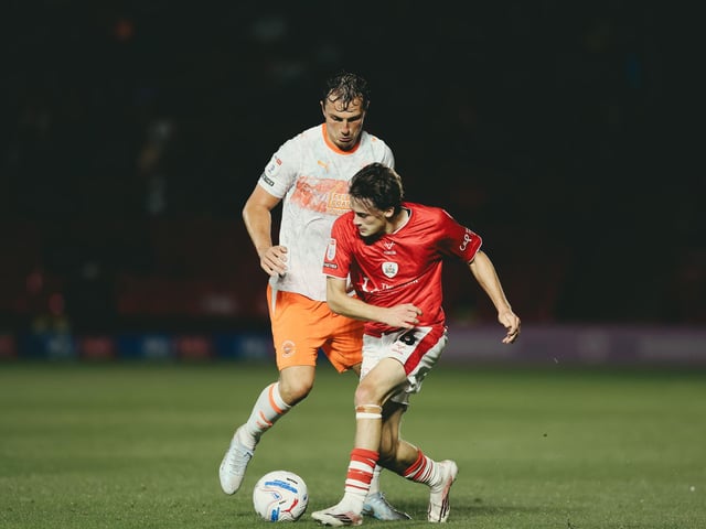 Blackpool took on Barnsley at Oakwell.