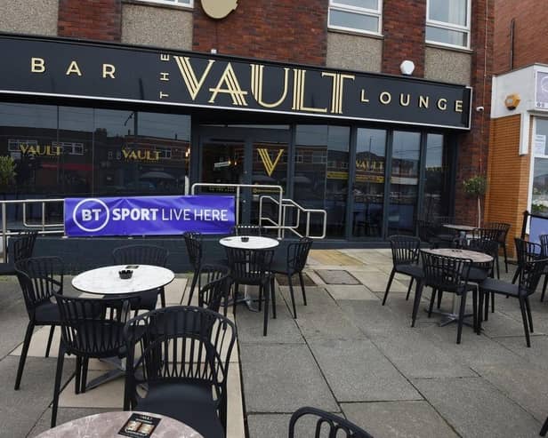 The Vault bar in Cleveleys