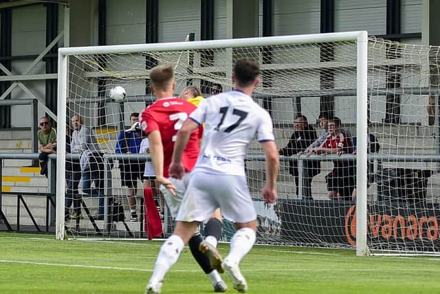 Connor Barratt fires in for the Coasters (photo: Steve Mclennan)