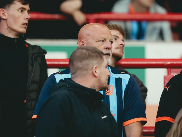 Seasiders supporters made the midweek trip to Oakwell.