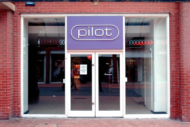 This was Pilot clothes shop in Houndshill in 2005