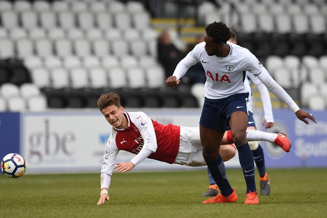 Valued at £270,000, Christian Maghoma (24) came through the youth ranks and has yet to find a regular place at a club. He played four times for Gillingham before joining Eastleigh on loan.