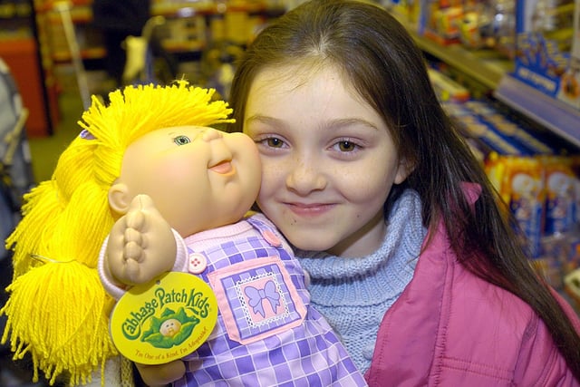 Massive in the 1980s, Cabbage Patch Kids saw a revival in 2003. Remy Brent, from Blackpool, was hoping for one at Christmas