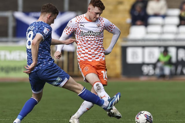 Sonny Carey has been in and out of Blackpool's starting XI for large parts of this season, but has really nailed down his place since the Easter fixtures with a number of strong performances.