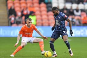 Lyons made his Blackpool debut at the weekend against Nottingham Forest in the FA Cup