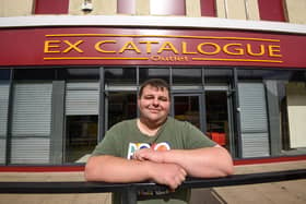 Gareth Robb is opening his Ex Catalogue store in Lord Street, Fleetwood
