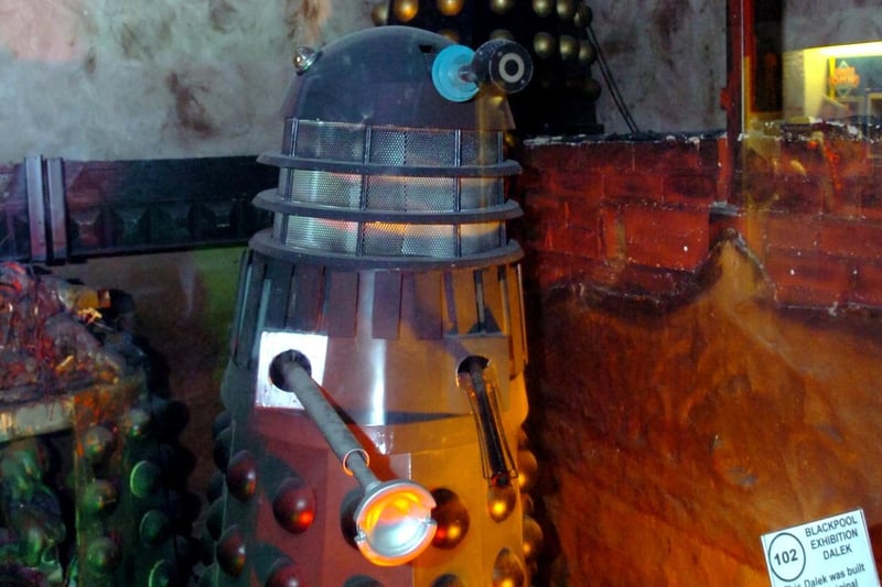 A Dalek on display