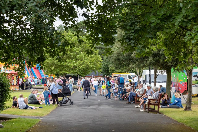 The event attracted bumper crowds to Lowther Gardens over Saturday and Sunday.