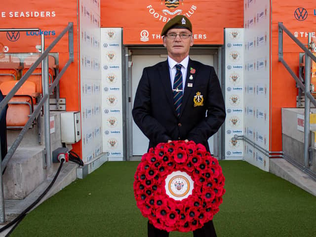 Blackpool FC Community Trust's armed forces engagement officer Tony Codling reflected on a memorable year for Fylde coast veterans