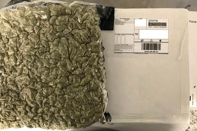 Police raided three address in Blackpool during an operation to tackle drug dealers who import cannabis into Lancashire from California (Credit: Lancashire Police)
