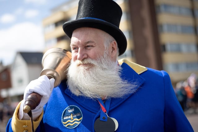 St Annes town crier John Barnes