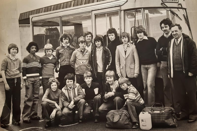 Larkholme High School German trip, April 25th 1977