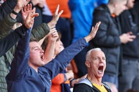 Seasiders supporters turned out for Steve Bruce's first game in charge.