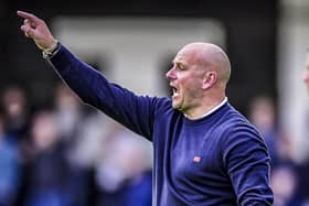 AFC Fylde head coach Adam Murray Picture: Steve McLellan