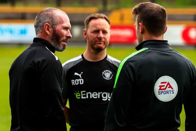 O'Donnell, centre, was in the dugout with McCarthy and Connor at Southampton last weekend