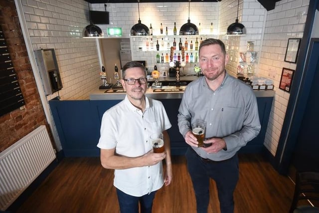 Paul Gabbitas and Paul Fowler opened Cask micropub on Red Bank Road in Bispham in November. It's the sister premises to Cask in Layton.
