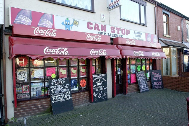 Can Stop Off Licence, Talbot Road, 2001