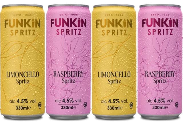National Spritz Day: Funkin Cocktails turns up the fizz with two summer ready flavoured tipples.