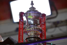 The FA Cup trophy.