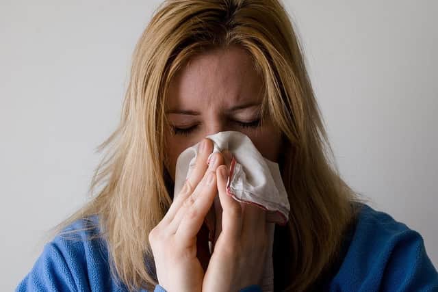 Winter flu and the latest Covid spike have not peaked yet in the North West (image: Pixabay)