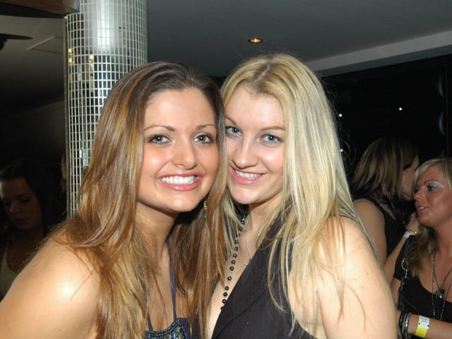 Looking forward to Locals Weekend at Club Sanuk -  Suzie Johnson and Dani Lambert, 2007
