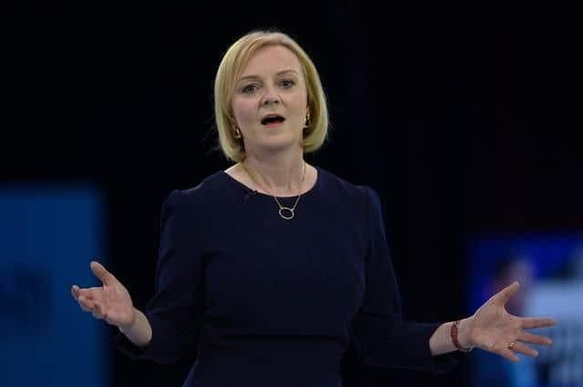 Liz Truss has set out an emergency package costing tens of billions of pounds to help shield households and businesses from soaring energy prices.