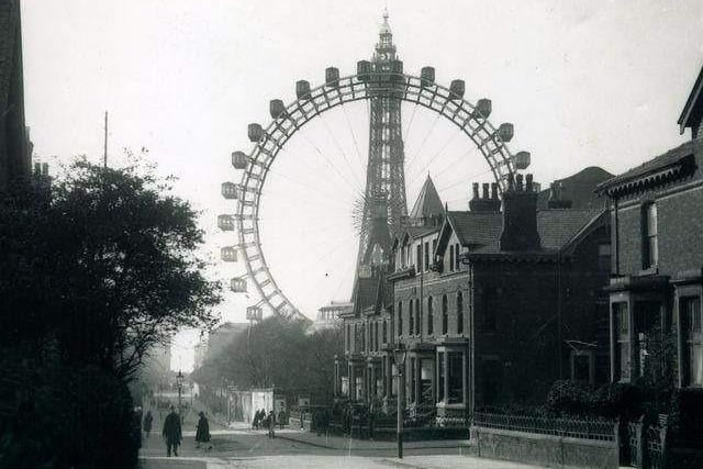 The Big Wheel opened in 1896 on the corner of Coronation Street and Adelaide Street and was 220 feet in height - a prominent landmark