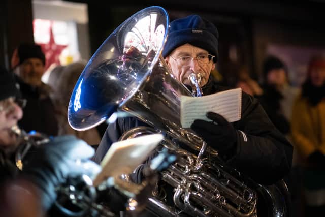 The Blackpool Brass Band will perform at the Layton Lights Switch On on Nov 25 2022