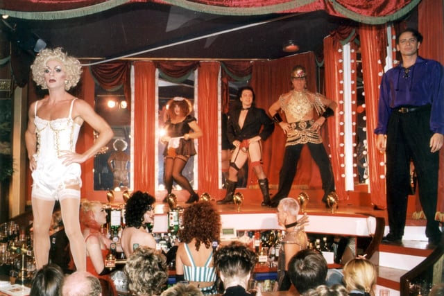 Showtime at Funny Girls in Queen Street, 2000
