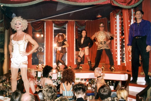 Showtime at Funny Girls in Queen Street, 2000