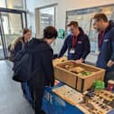 Sealife Centre stall at the Oceans Fair as part of 'Love Our Oceans Week' at Blackpool Sixth