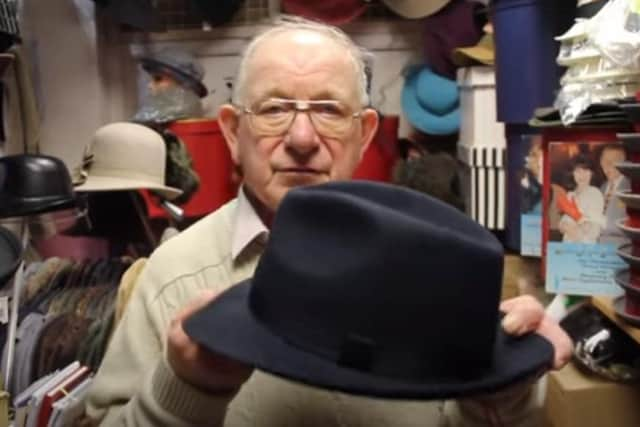 John Richmond, whose stall was known as the Mad Hatter, has retired after decades at Fleetwood Market. Here is seen at the tall back in 2015. Picture: Simon Richmond