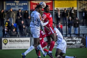 Mo Faal was on the scoresheet. Photo: Steve McLellan