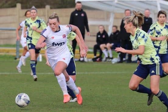 Fylde could not break through the Leeds defence Picture: FYLDE WOMEN