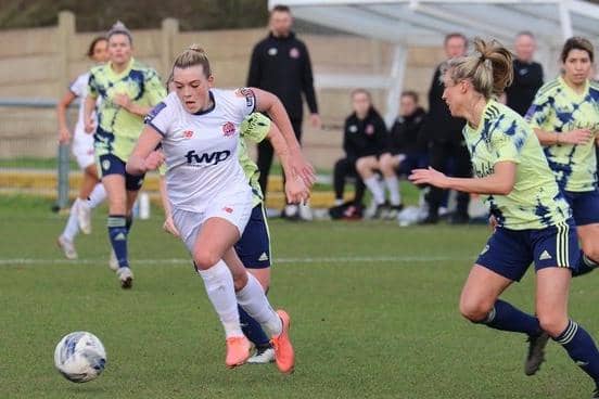Fylde could not break through the Leeds defence Picture: FYLDE WOMEN