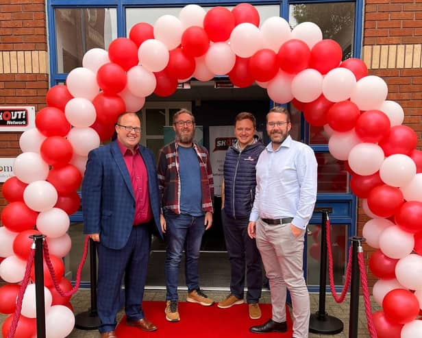 The opening of the new business hub at Preston Dock Shout Connect from the Shout Network group