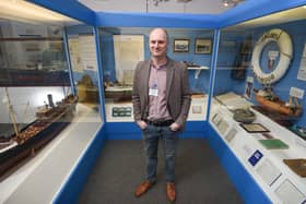 Fleetwood Museum is reopening. Pictured is museum manager Ben Whittaker.