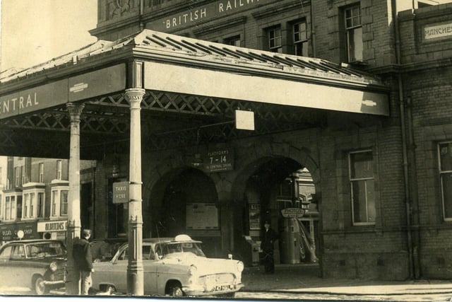 This was Blackpool's Central Station in 1963. It closed a year later