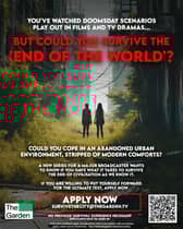 Flyer for TV show application