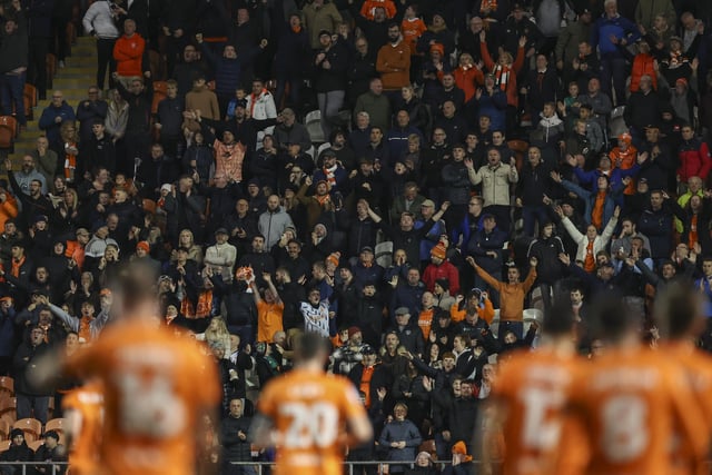 Seasiders supporters have got behind their side at Bloomfield Road so far this season.