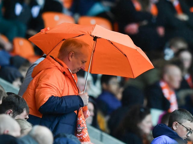 Blackpool fans were at Bloomfield Road for the Seasiders' opening game of the season.