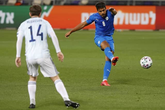 Peretz has been capped 30 times by the Israeli national side