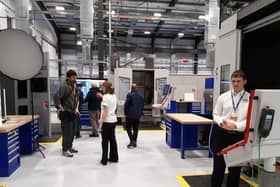 Inside the Advanced Manufacturing Research Centre at Samlesbury
