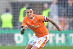Ollie Norburn missed Blackpool's game against Oxford United (Photographer Dave Howarth/CameraSport)