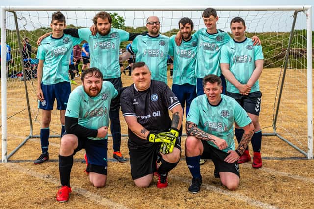 The Fleetwood Town team that competed in the Lytham Football Tournament 2026