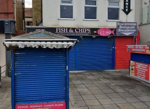 RFC Fish & Chips on the Promenade has a one-star rating following it's most recent inspection in July 2022