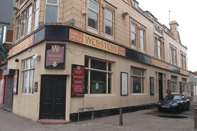 Uncle Peter Websters pub on Central Promanade, Blackpool, 2009