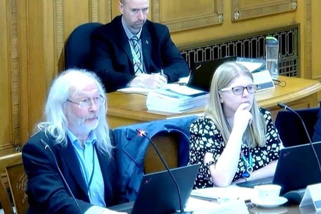 Lancashire Combined County Authority vice-chair Phil Riley and chief executive Denise Park preside over the organisation's inaugural meeting