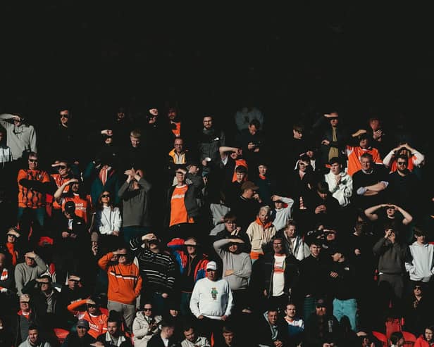 Seasiders supporters made the trip to South Yorkshire.